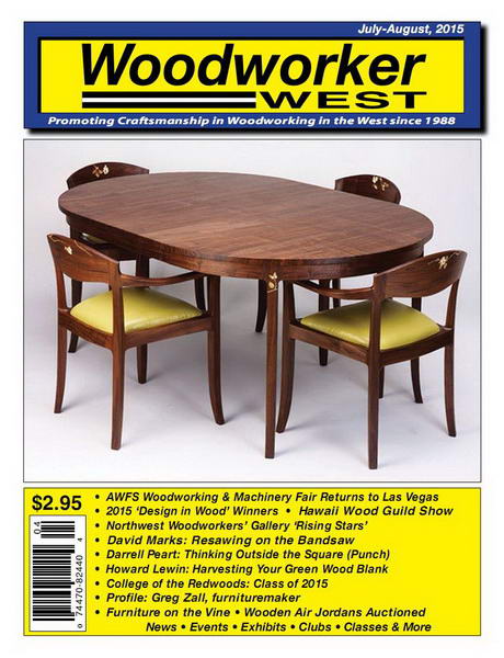 Woodworker West №4 (July-August 2015)