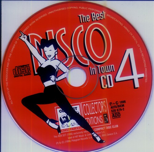 The Best Disco In Town. 4CD Box Set (1996) 
