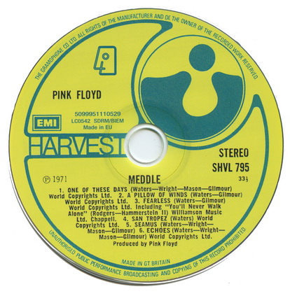 1971 - Meddle (1992 Digital Remaster)