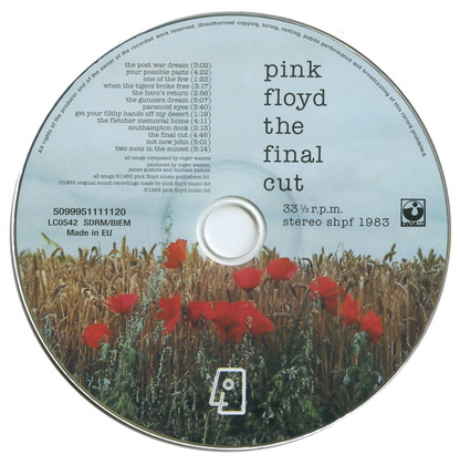 1983 - The Final Cut (2004 Digital Remaster)