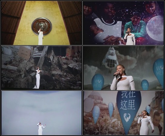 Beyonce. I Was Here (Performs At U.N. For World Humanitarian Day)