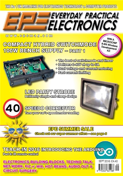 Everyday Practical Electronics №9 (September 2016)