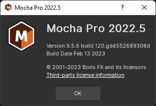 Boris FX Mocha Pro 2022.5 v9.5.5 Build 120