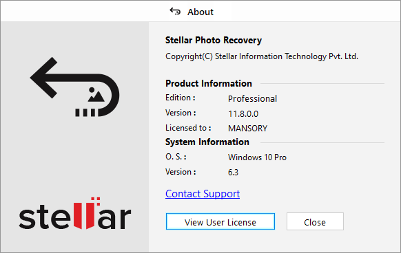 Portable Stellar Photo Recovery Professional 11.8.0.0
