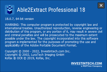 Portable Able2Extract Professional 18.0.7.0