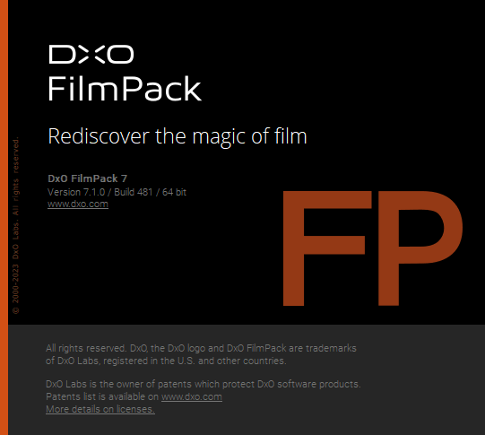 Portable DxO FilmPack 7.1.0 Build 481