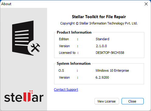 Portable Stellar Toolkit for File Repair 2.1.0.0