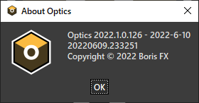 Boris FX Optics 2022.1.0.126