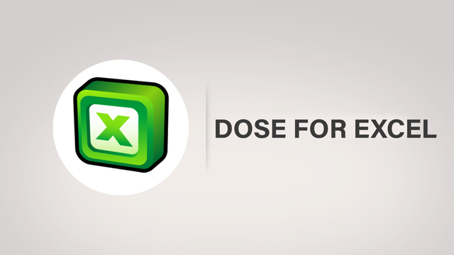 Dose for Excel