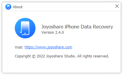 Joyoshare iPhone Data Recovery 2.4.0.47 + Portable