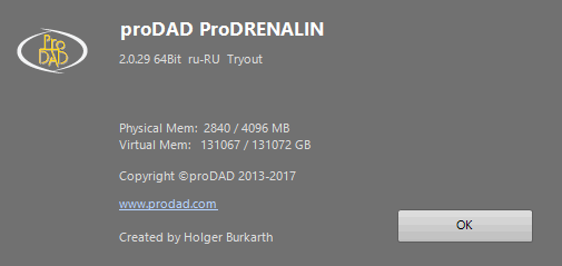 proDAD ProDRENALIN 2.0.29.9