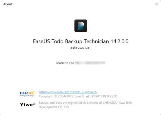 EaseUS Todo Backup 14.2 Build 20221021