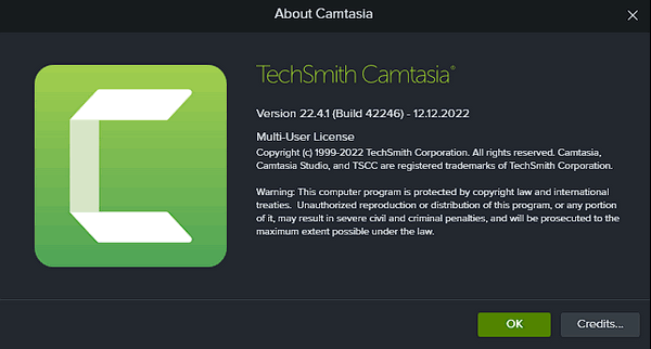 TechSmith Camtasia 22.4.1 Build 42246