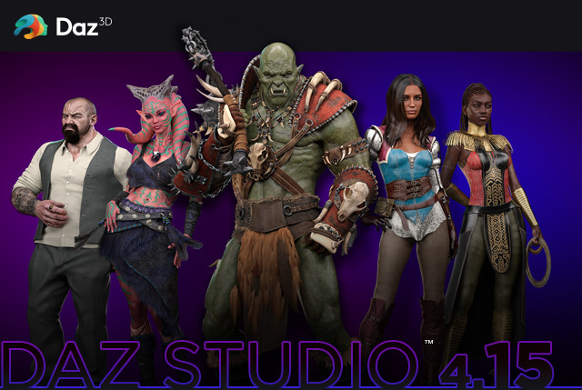DAZ Studio Professional 4.15