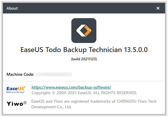EaseUS Todo Backup 13.5.0.0 Build 20211123 + WinPE