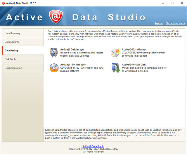 Active Data Studio 18.0.0