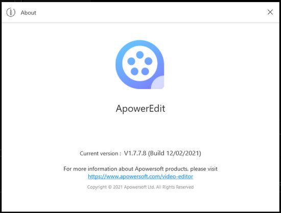 ApowerEdit Pro 1.7.7.8