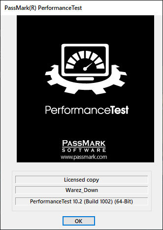 PassMark PerformanceTest 10.2 Build 1002