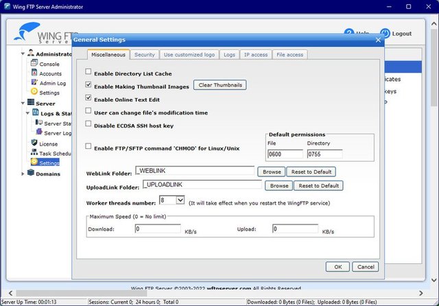 Wing FTP Server Corporate 7.0.2
