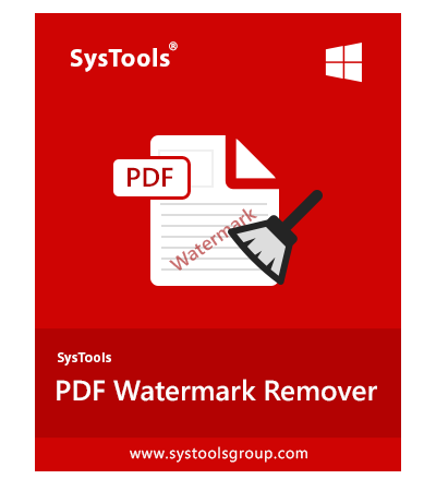 SysTools PDF Watermark Remover