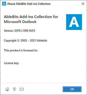 AbleBits Add-ins Collection for Outlook 2019.1.590.1655