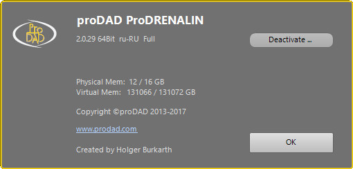 proDAD ProDRENALIN 2.0.29.7