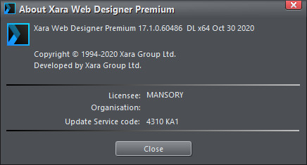 Xara Web Designer Premium 17.1.0.60486