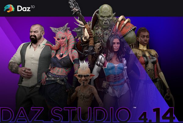 DAZ Studio Professional 4.14