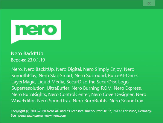 Nero BackItUp 2021 23.0.1.19