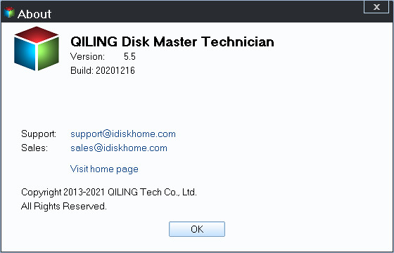 QILING Disk Master Technician 5.5 Build 20201216