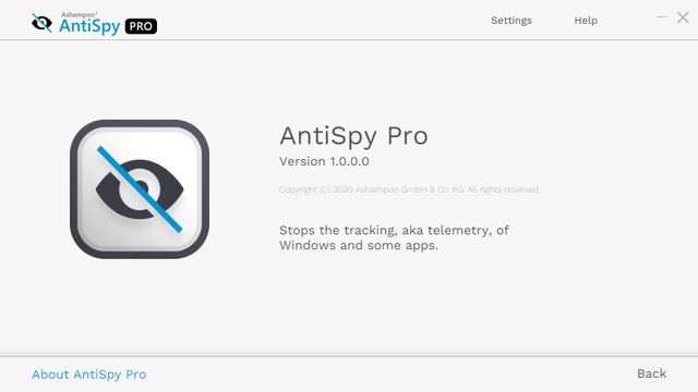 Ashampoo AntiSpy Pro 1.0.0