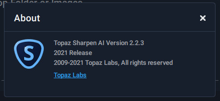 Topaz Sharpen AI 2.2.3
