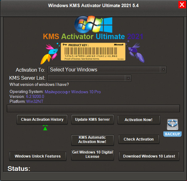 Windows KMS Activator Ultimate 2021 5.4