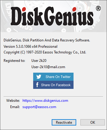 DiskGenius Professional 5.3.0.1066