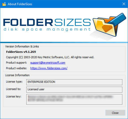 FolderSizes 9.1.269 Enterprise Edition