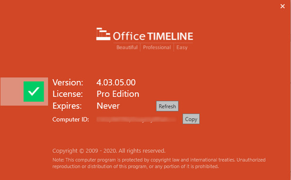 Office Timeline Plus / Pro Edition 4.03.05.00