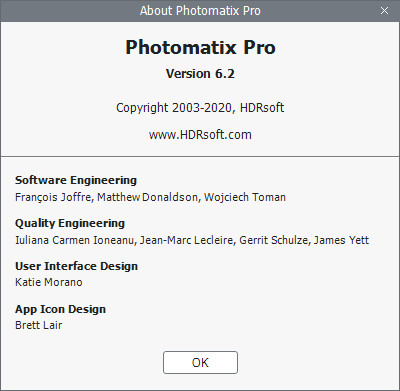 HDRsoft Photomatix Pro 6.2