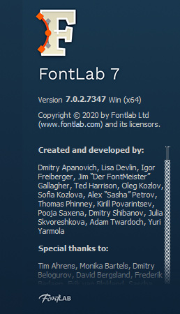 FontLab 7.0.2.7347 Beta