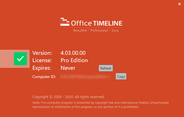Office Timeline Plus / Pro Edition 4.03.00.00