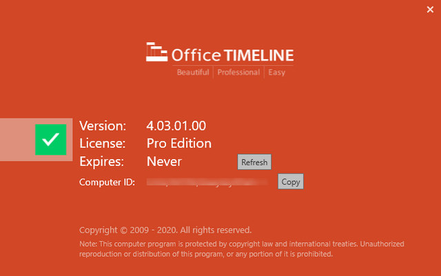 Office Timeline Plus / Pro Edition 4.03.01.00