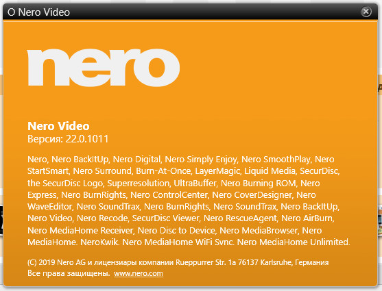 Nero Video 2020 22.0.1011