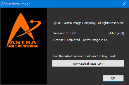 Astra Image PLUS 5.5.7.0