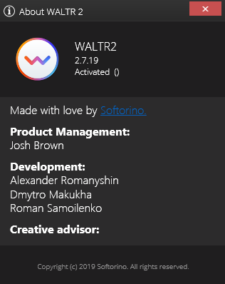 Softorino WALTR 2.7.19