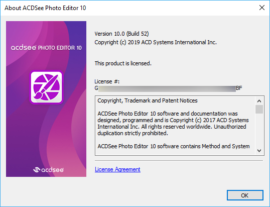 ACDSee Photo Editor 10.0 Build 52
