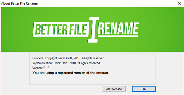 Better File Rename 6.16