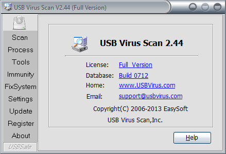 USB Virus Scan 2.44