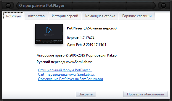 Daum PotPlayer 1.7.17474 Portable + OpenCodec + WorldTV + IPTV + Radio
