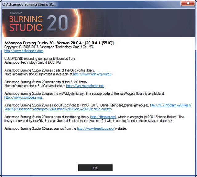 Ashampoo Burning Studio 20.0.4.1