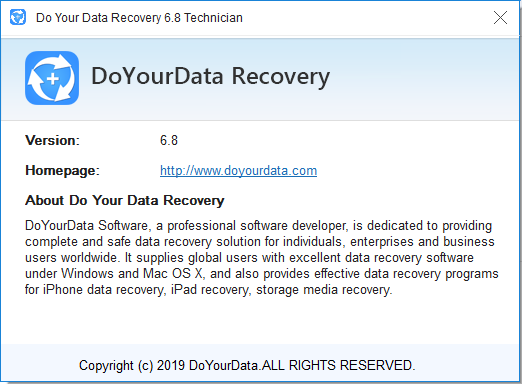 Do Your Data Recovery 6.8