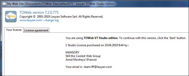 Lauyan TOWeb 7.2.0.775 Studio Edition